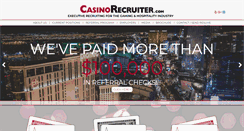 Desktop Screenshot of casinorecruiter.com